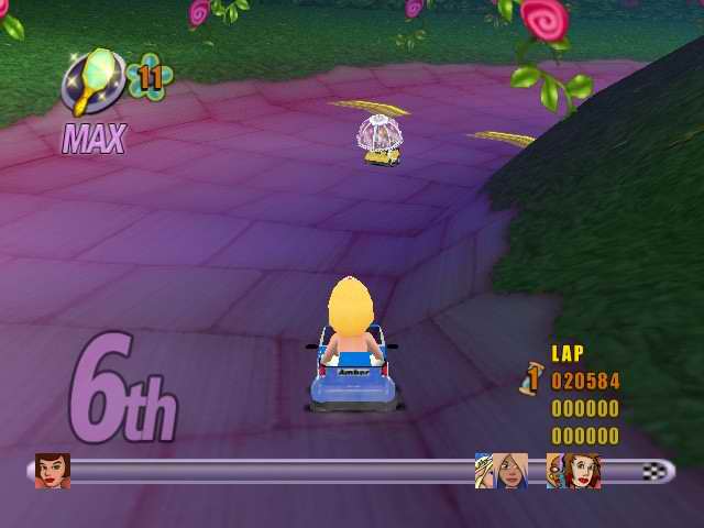 美女卡丁車 Action Girlz Racing USA WII(美版)